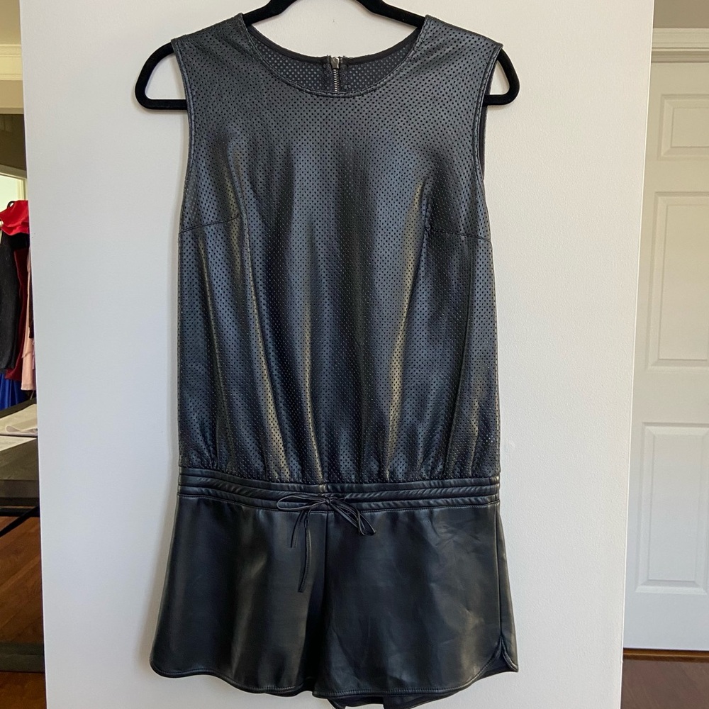 Anthropologie Bailey44‎ Romper, Leather